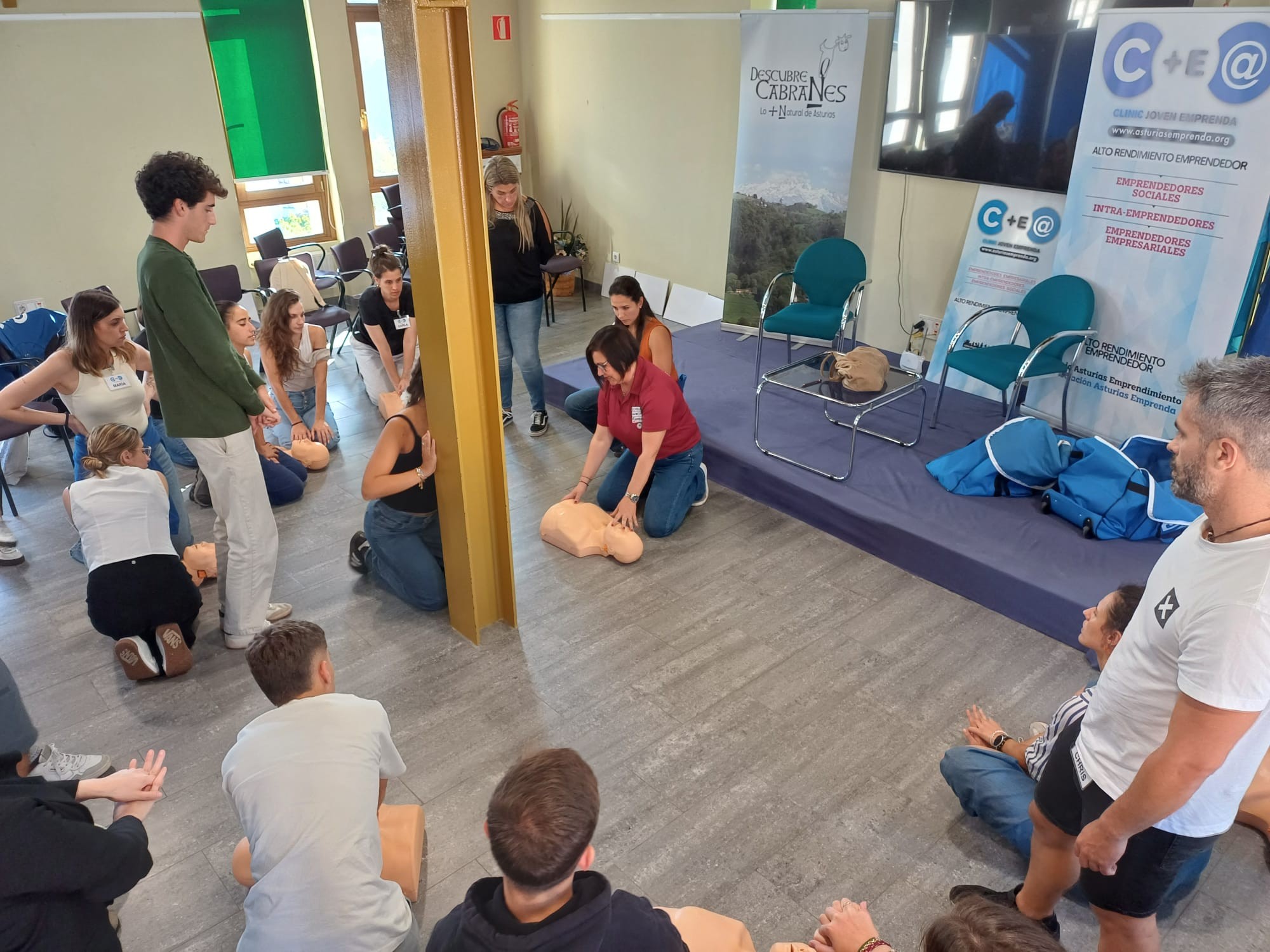 Asturias joven emprenda Primeros auxilios